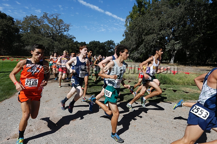 2015SIxcHSSeeded-039.JPG - 2015 Stanford Cross Country Invitational, September 26, Stanford Golf Course, Stanford, California.